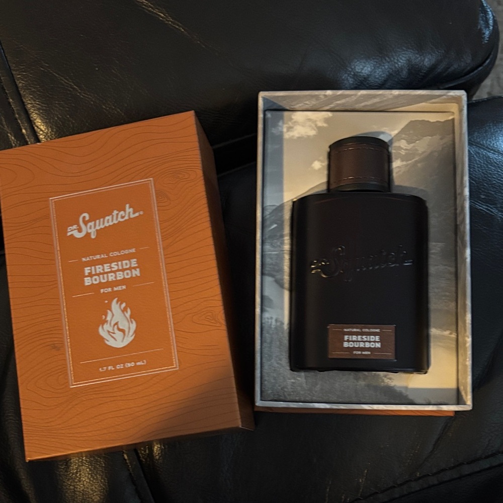 Dr. Squatch Fireside Bourbon Natural Cologne for Men